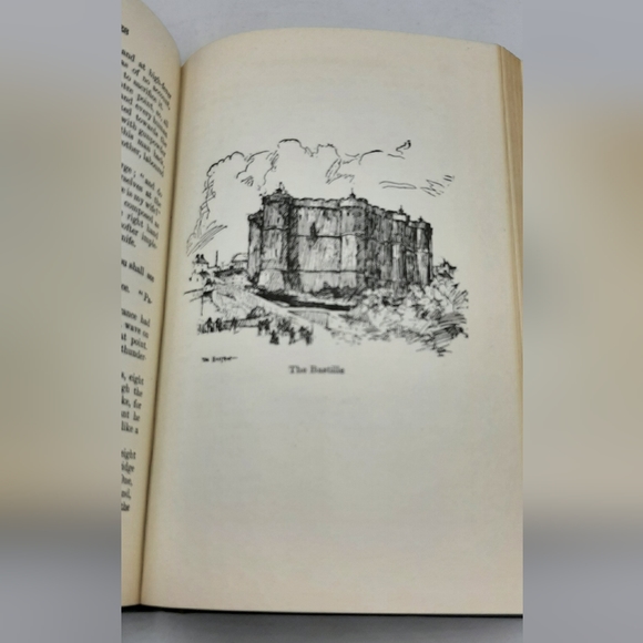 Dickens A Tale of Two Cities Sealey Hard Cover Book 1935 Illustrated Vintage - Picture 9 of 10